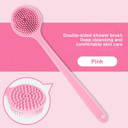 Cepillo De Ducha Depurador De Espalda De Baño Cepillo Exfoli