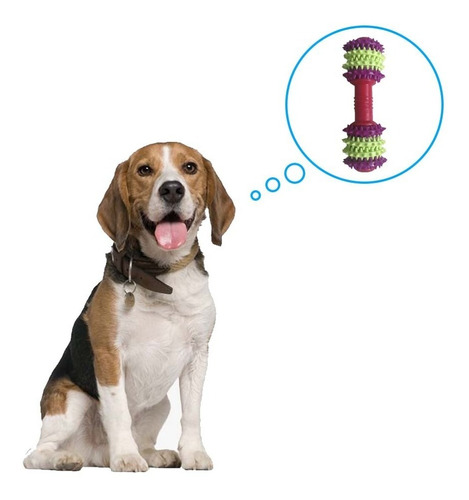Juguete Masticable Para Mascota Ansiedad Y Limpieza Dental