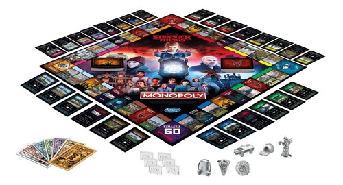 Imagen 3 de 10 de Monopoly Stranger Things 4 Netflix Edición Especial Original