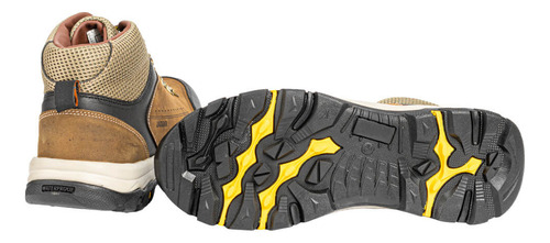 Botines Hombre Jaguar Ht-3014 Ht-3014 Cuero/oro.viejo - Jagu