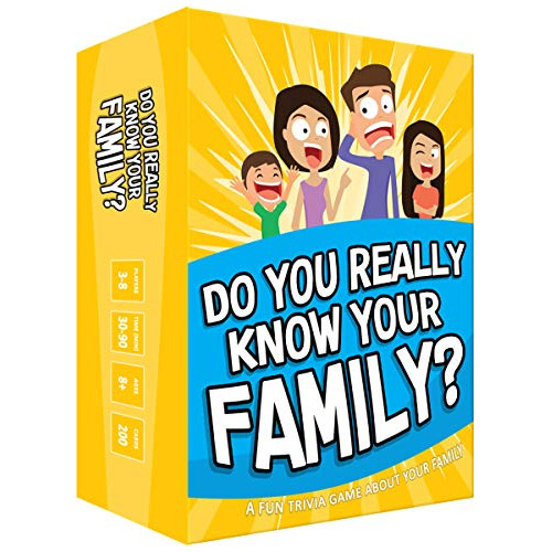 ¿conoce Realmente A Su Familia? Un Divertido Juego Familiar