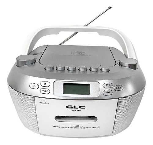 Equipo De Radio Fm-am Cd-cassette Bt Glc Cd-x3bt