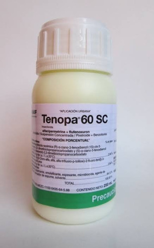 Tenopa 60sc Alfacipermetrina Flufenoxurón Regulador De Creci