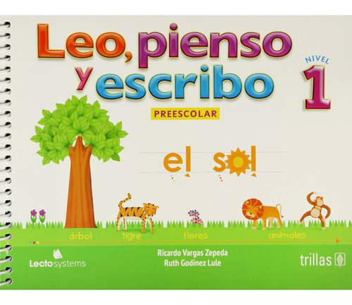 Leo Pienso Y Escribo Preescolar 1 Trillas