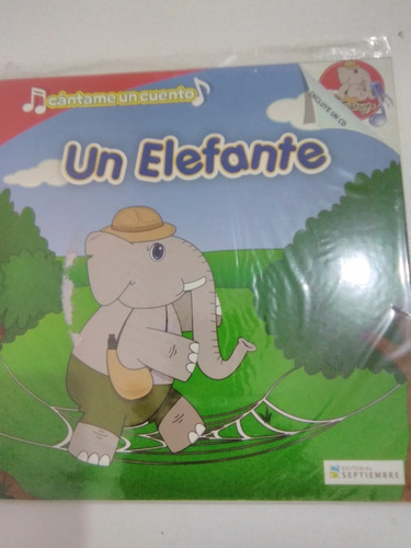Cuento Un Elefante Para Niños Pequeños Con Cd Y Canto.