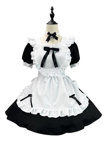 Vestido De De Falda De Criada Lolita Ropa De Empleada De Caf