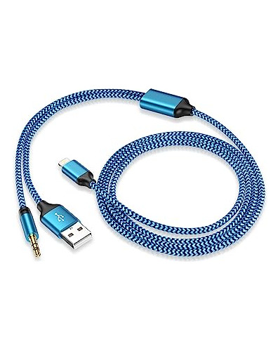 Cable Auxiliar Para iPhone Para Automóvil, Cable Auxiliar Li