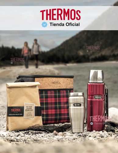 Termo Pico Mate Tapa Vaso Termico Thermos Pico Cebador 1lts