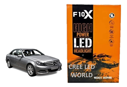 Luces Cree Led 22000 J10 Mercedes Benz Clase 200 X2