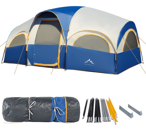 Carpa Gohimal Para 8 Personas, Impermeable Y Ventilada