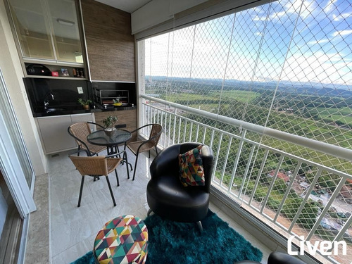 Imagem 7 de 20 de Maravilhoso Apartamento De 99m² Com 3 Dormitórios, Suíte E Varanda Gourmet Na Vila Industrial - 9047