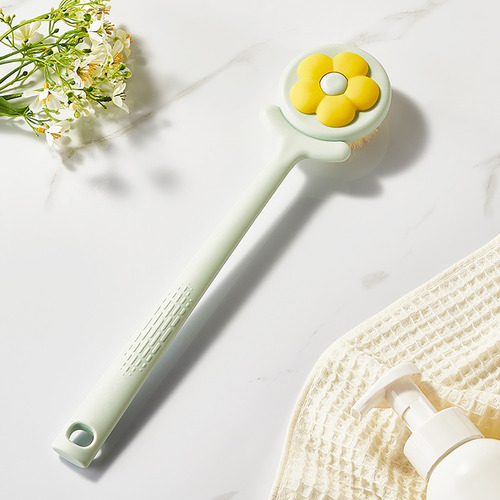 Cepillo De Baño Con Mango Largo En Forma De W, Cepillo De Ba