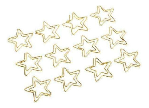 2 2 Piezas Cool Paper Clips Star Shaped Bookmark Clips