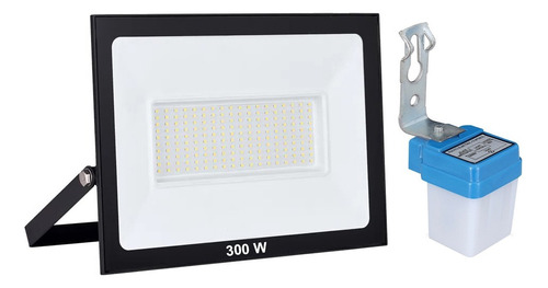 Reflector Led Proyector 300w Ip66 Con Fotocélula Exterior