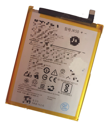 Batería Motorola Jk50 3.8v Para Celular Níquel-cadmio