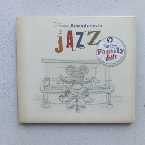 Cd Adventures In Jazz. Disney. Walt Disney Records. 2008.