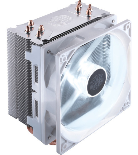 Cooler Cpu Coolermaster Hyper 212 Led White Intel Amd 120mm