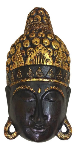 Máscara Carranca Escultura Decoração Parede Indonésia - 50cm