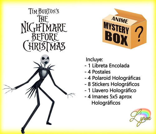 El Extraño Mundo De Jack Caja Misteriosa Mystery Box Anime