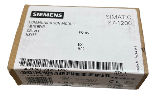 Siemens 6es7241-1ch30-1xb0 Modulo De Comunicación S7-1200