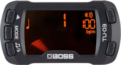 Imagem 2 de 4 de Afinador Cromático Boss Tu-03 Com Clip