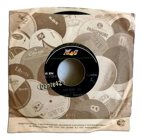 comprar Dante42 Disco 45 Vinilo Freddy Roland - Cumbia