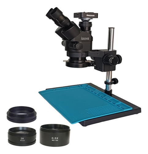 51mp Hdmi Usb Cámara De Microscopio Trinocular 3.5x-90x 