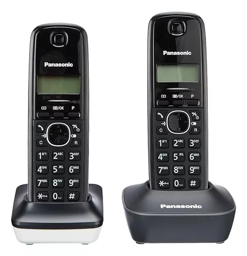 PANASONIC Teléfono Inalámbrico Panasonic Duo KX-TG1612