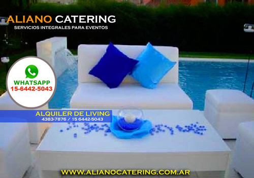 Alquiler De Livings Puf Alquiler De Sillones Metegol Vajilla