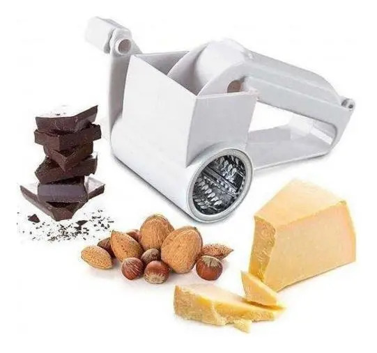 Ralador Manual Pratico De Queijo Parmesão Chocolate Full