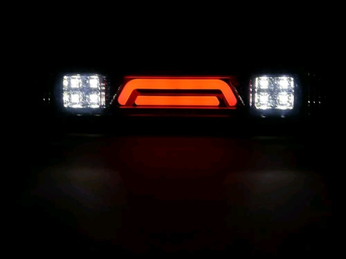 Tercer Stop 3d Smoked Led Dodge Ram 1500/2500/3500 2002/2009