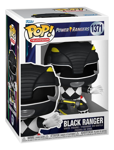 Funko Pop Mighty Morphin Power Rangers 30th Black Ranger