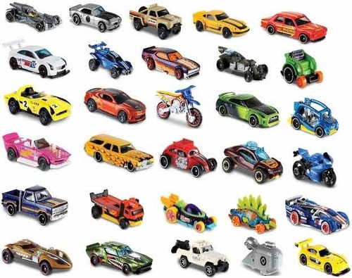 Carritos Hot Wheels Paquete De 4 Básicos Varios De Colección