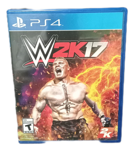 Wwe 2k 17 Playstation 4 Físico Original Sin Manual (Reacondicionado)