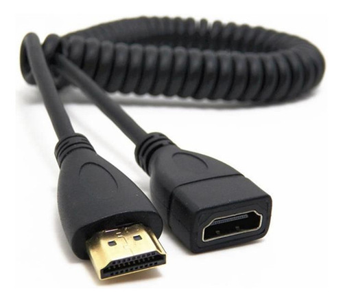 Hdmi Estándar Macho Hembra Hetero A Resorte De Alta Definici