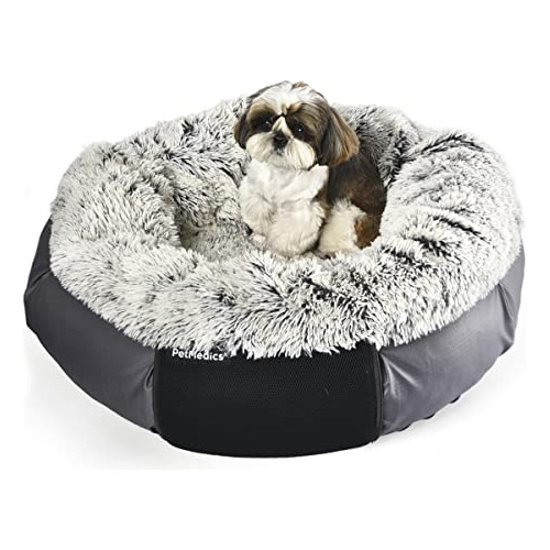 Calming Orthopedic Donut Washable Bolster Dog Bed Cuddl...