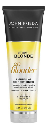 John Frieda Acondicionador Go Blonder Lightening 245ml