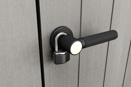 Cobertizo Almacenamiento Resina Exterior 1.4 X 0.8 M Gris