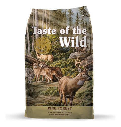 Taste Of The Wild Perros Pine Forest Venado Legumbres 28lb