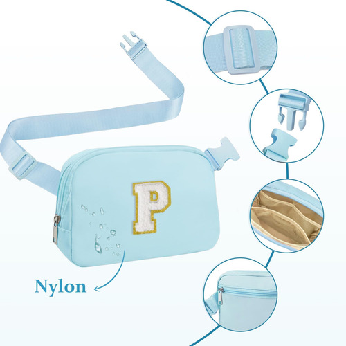Bolso Coshaysoo Blue Bag Con Cinturón Banny Pack Small Bando