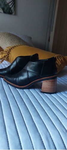 Zapato Cuero Negro Marca Vanita