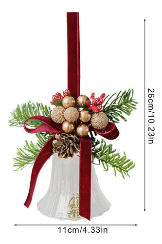 Adornos De Campanas Para Árboles De Navidad Adornos De Campa
