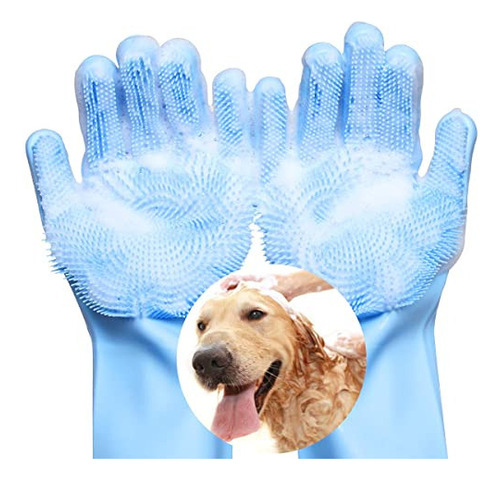 Guantes De Aseo Para Mascotas, Guantes De Baño Para Gatos R