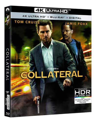 4k Ultra Hd + Blu-ray Collateral / Subtitulos Ingles