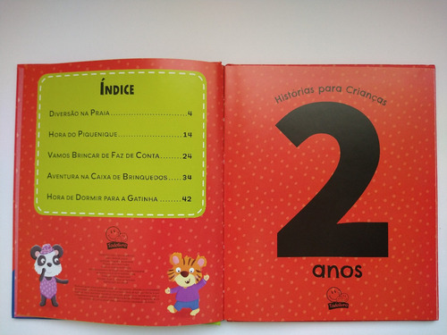 Livro Infantil Histórias Para Crianças De 2 Anos, Todolivro