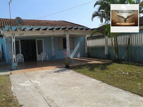 Imagem 1 de 19 de Casa Ampla Com 03 Dormitórios,08 Vagas,amplo Quintal Residencial À Venda, Cibratel Ii, Itanhaém. - Ca0084