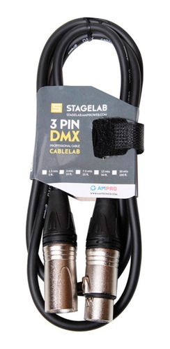 Cable Dmx Stage Lab Clm 3dmx 7.5c