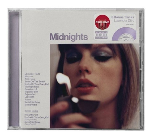 Taylor Swift Midnights Target Limited Edition Bonus Tracks