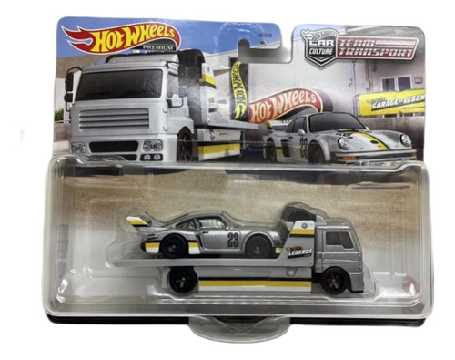 Set Hot Wheels Porsche Team Transport Legends