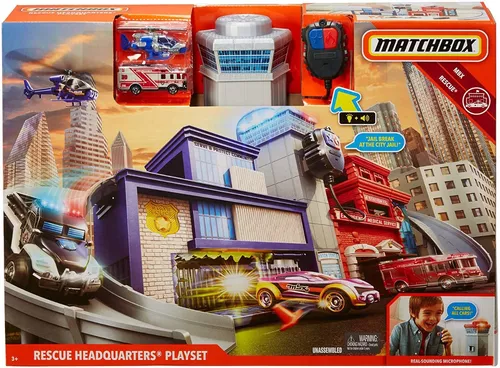 Matchbox - Pista de construcción con accesorios para coches de juguete ㅤ, Hot Wheels Vehicles